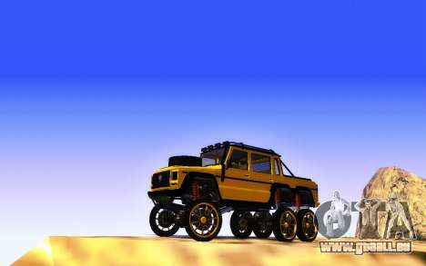 Wohltäter Dubsta 6x6 Custom Tuning für GTA San Andreas