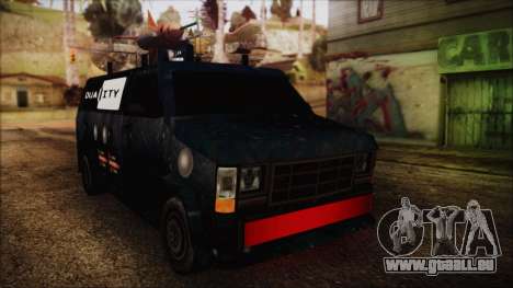 Duality Van - Furgoneta Duality für GTA San Andreas
