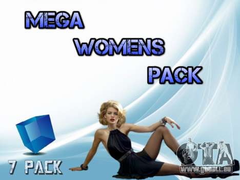 Womens Mega Pack by 7 Pack pour GTA San Andreas