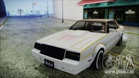 GTA 5 Willard Faction Custom without Extra Int. pour GTA San Andreas