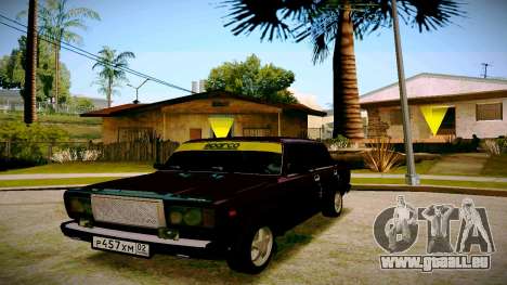 ВАЗ 2107 Lumière Tuning pour GTA San Andreas