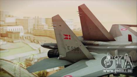 Sukhoi SU-27 Royal Danish Air Force für GTA San Andreas