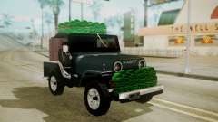 Jeep Willys Cafetero pour GTA San Andreas