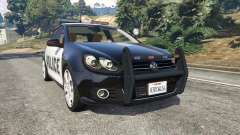 Volkswagen Golf Mk6 Police pour GTA 5