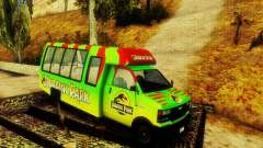 Jurassic Park Tour Bus für GTA San Andreas
