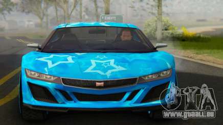 Dinka Jester (GTA V) Blue Star Edition pour GTA San Andreas