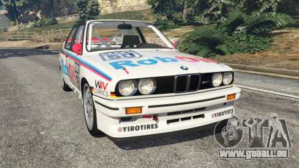 BMW M3 (E30) 1991 v1.2 pour GTA 5