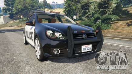 Volkswagen Golf Mk6 Police für GTA 5