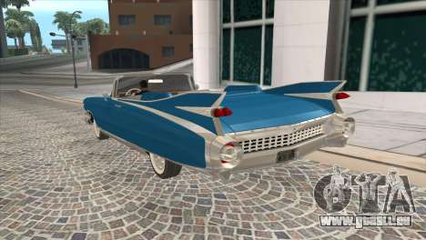 Cadillac Eldorado Biarritz 1959 pour GTA San Andreas