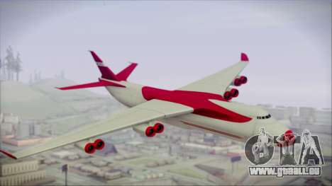 GTA 5 Cargo Plane für GTA San Andreas