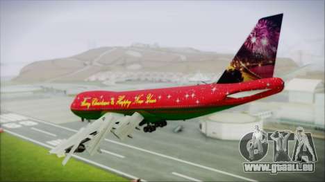 Boeing 747-100 Merry Christmas and Happy NY pour GTA San Andreas