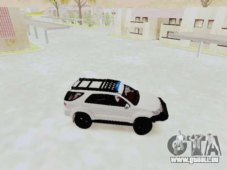 Toyota Fortuner 4WD 2015 Rustica V2 pour GTA San Andreas