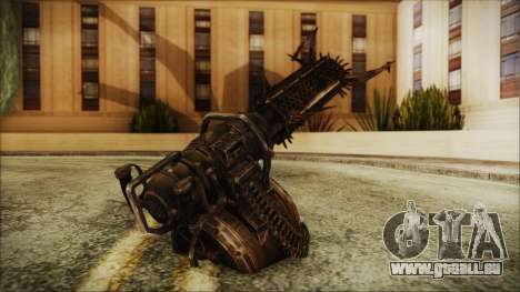 Fallout 4 Shredding Minigun pour GTA San Andreas