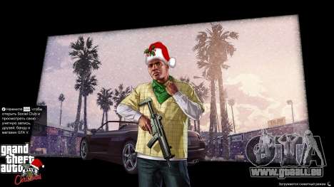 GTA 5 Noël des écrans de chargement