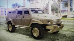 GTA 5 HVY Insurgent Van für GTA San Andreas