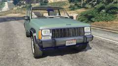 Jeep Cherokee XJ 1984 [Beta] pour GTA 5