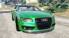Audi S8 Quattro 2013 pour GTA 5