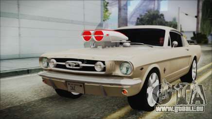 Ford Mustang Fastback 1966 Chrome Edition pour GTA San Andreas