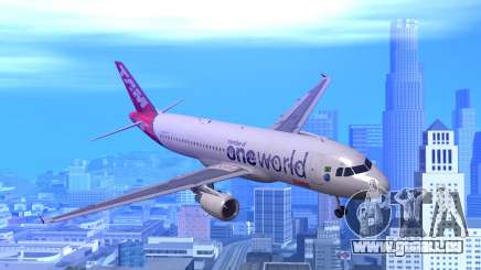 Airbus A320-200 TAM Airlines Oneworld für GTA San Andreas