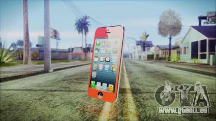iPhone 5 Red für GTA San Andreas