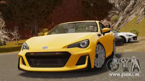 Subaru BRZ STi Concept 2016 für GTA 4