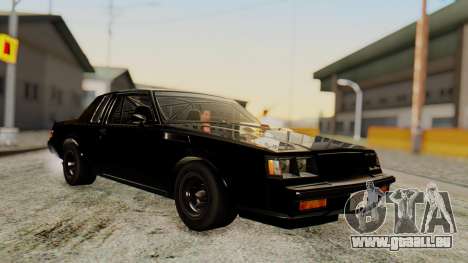 Buick GNX 1987 F&F4 pour GTA San Andreas