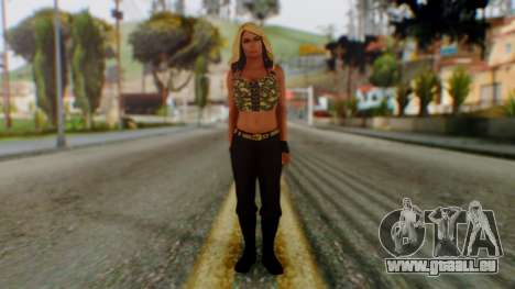 WWE Kaitlyn pour GTA San Andreas