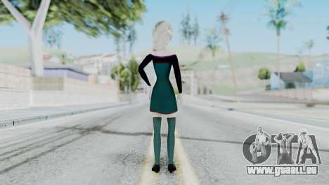 Elsa with Over-the-Knee Socks pour GTA San Andreas