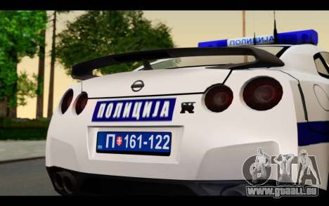 Nissan GT-R Policija pour GTA San Andreas