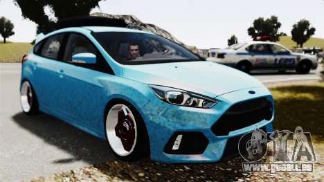 Ford Focus RS 2017 Camber pour GTA 4