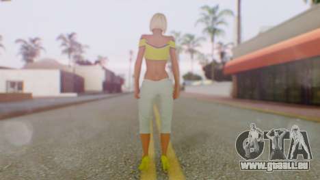 Carpgirl Dressed pour GTA San Andreas