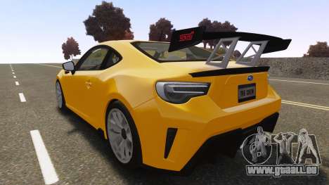 Subaru BRZ STi Concept 2016 für GTA 4