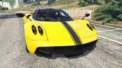 Pagani Huayra 2013 v1.1 [yellow rims] pour GTA 5