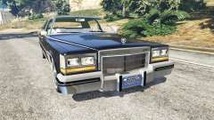 Cadillac Fleetwood Brougham 1985 pour GTA 5