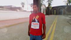 Trump for President T-Shirt für GTA San Andreas