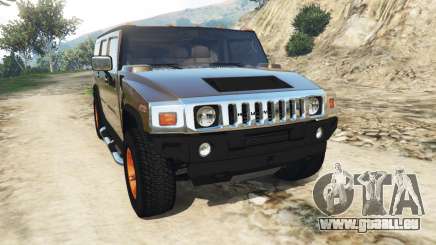 Hummer H2 2005 [tinted] pour GTA 5