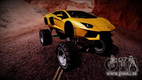 Lamborghini Aventador Monster Truck für GTA San Andreas