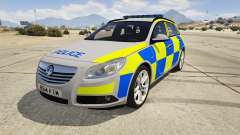 Police Vauxhall Insignia Estate für GTA 5