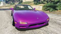 Mazda RX-7 FD3S Stanced [with camber] v1.1 pour GTA 5