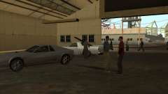 Le garage est situé à les quais pour GTA San Andreas
