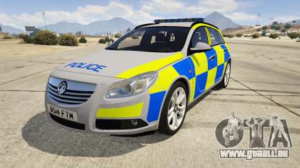 Police Vauxhall Insignia Estate pour GTA 5