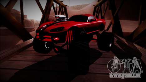 Dodge Viper SRT10 Monster Truck für GTA San Andreas