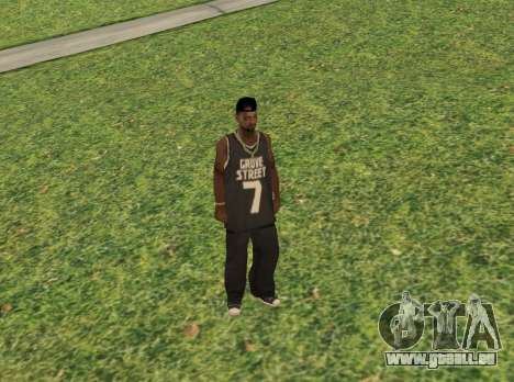 Black fam3 für GTA San Andreas