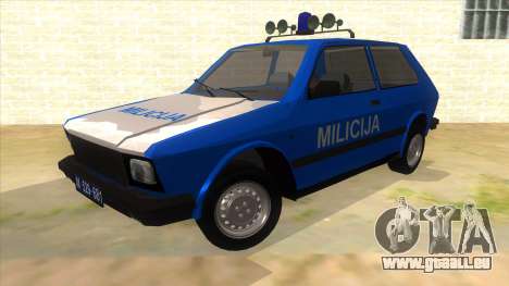 Yugo Koral Police für GTA San Andreas