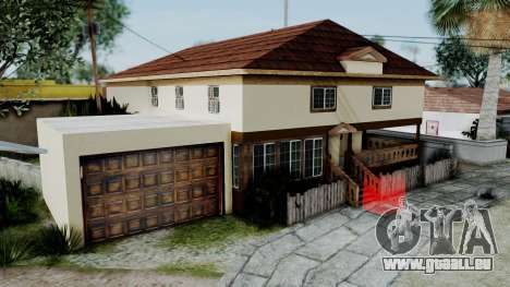 CJ House with Frame and Book pour GTA San Andreas