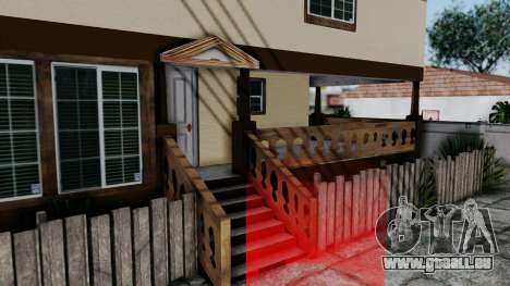 CJ House with Frame and Book pour GTA San Andreas