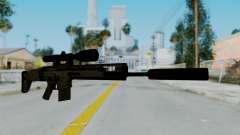 SCAR-20 v1 Supressor für GTA San Andreas