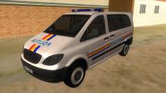 Mercedes Benz Vito Romania Police pour GTA San Andreas
