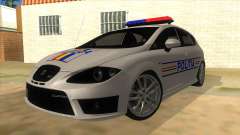 Seat Leon Cupra Romania Police pour GTA San Andreas