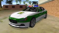 Maserati Iranian Police für GTA San Andreas